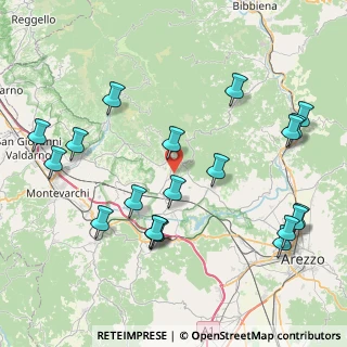 Mappa Località Borro, 52024 Loro Ciuffenna AR, Italia (9.915)