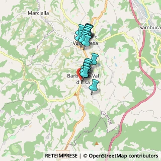 Mappa Via Semifonte, 50028 Barberino Tavarnelle FI, Italia (1.295)