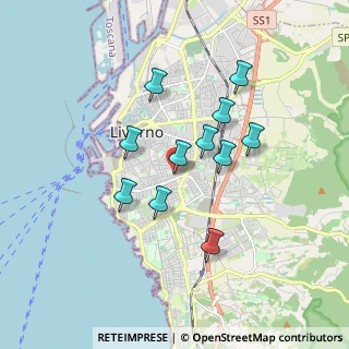 Mappa Via Francesco Redi, 57125 Livorno LI, Italia (1.49727)