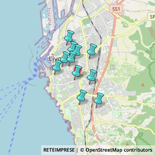 Mappa Via Francesco Redi, 57125 Livorno LI, Italia (1.21091)
