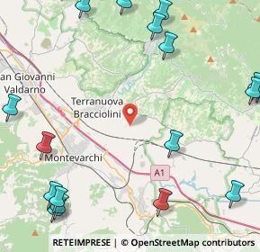 Mappa Frazione Tasso, 52028 Terranuova Bracciolini AR, Italia (6.921)
