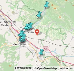 Mappa Frazione Tasso, 52028 Terranuova Bracciolini AR, Italia (3.64083)