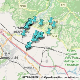 Mappa Frazione Tasso, 52028 Terranuova Bracciolini AR, Italia (1.51586)