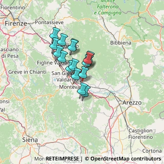 Mappa Frazione Tasso, 52028 Terranuova Bracciolini AR, Italia (9.48118)