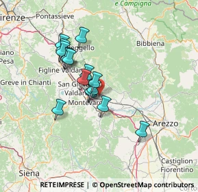 Mappa Frazione Tasso, 52028 Terranuova Bracciolini AR, Italia (11.25313)