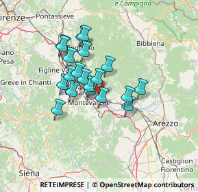 Mappa Frazione Tasso, 52028 Terranuova Bracciolini AR, Italia (10.6965)