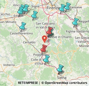 Mappa 50028 Barberino Tavarnelle FI, Italia (18.57933)