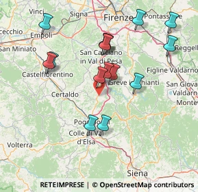 Mappa 50028 Barberino Tavarnelle FI, Italia (15.386)