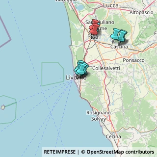 Mappa Via S. Gaetano, 57125 Livorno LI, Italia (12.61143)