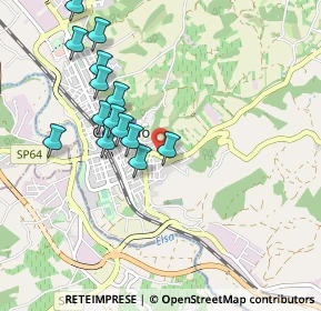 Mappa SP 79 Fiorentina, 50052 Certaldo FI, Italia (0.955)