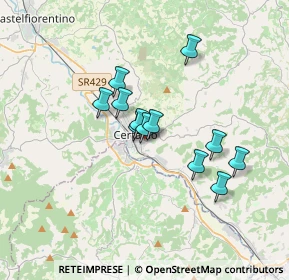 Mappa SP 79 Fiorentina, 50052 Certaldo FI, Italia (2.65917)
