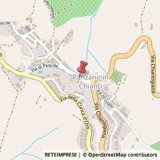 Mappa Via G. Daverrazzano, 8, 50022 Greve in Chianti, Firenze (Toscana)