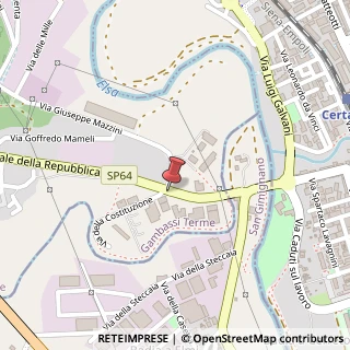Mappa Via Mazzini Giuseppe, 2, 50050 Gambassi Terme, Firenze (Toscana)