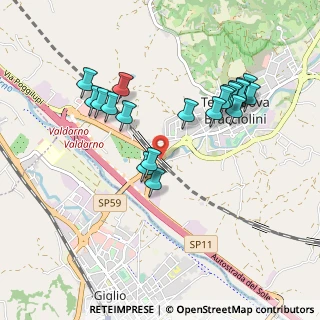Mappa Via Valdarno Casentinese, 52028 Terranuova Bracciolini AR, Italia (0.9635)