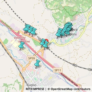 Mappa Via Valdarno Casentinese, 52028 Terranuova Bracciolini AR, Italia (0.9865)