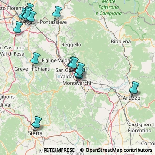 Mappa Via Valdarno Casentinese, 52028 Terranuova Bracciolini AR, Italia (22.935)