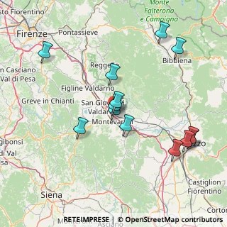 Mappa Via Valdarno Casentinese, 52028 Terranuova Bracciolini AR, Italia (16.38154)