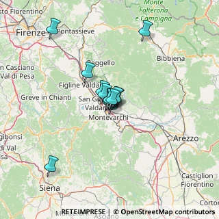 Mappa Via Valdarno Casentinese, 52028 Terranuova Bracciolini AR, Italia (8.53846)