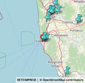 Mappa Via Gaetano Poggiali, 57125 Livorno LI, Italia (18.52214)