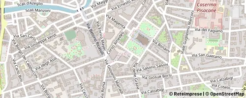 Mappa Livorno