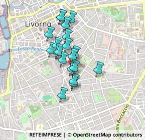 Mappa Via Gaetano Poggiali, 57125 Livorno LI, Italia (0.3385)