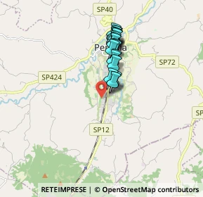 Mappa Via dell'Industria, 61045 Pergola PU, Italia (1.4245)