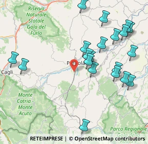 Mappa Via dell'Industria, 61045 Pergola PU, Italia (9.439)