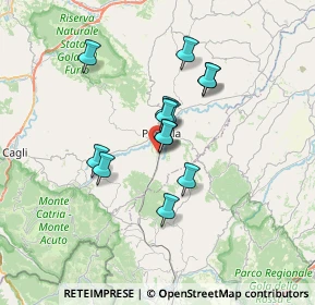 Mappa Via dell'Industria, 61045 Pergola PU, Italia (5.22231)