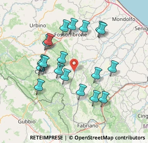 Mappa Via dell'Industria, 61045 Pergola PU, Italia (14.5235)