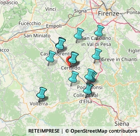 Mappa Via del Molino, 50052 Certaldo FI, Italia (11.34947)
