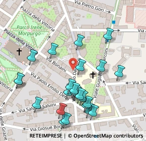 Mappa Via De Tivoli Serafino, 57125 Livorno LI, Italia (0.1375)