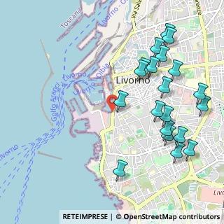 Mappa Scali Adriano Novi Lena, 57126 Livorno LI, Italia (1.2445)