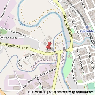 Mappa Viale della Repubblica, 2, 50050 Gambassi Terme, Firenze (Toscana)