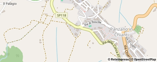 Mappa Greve in Chianti
