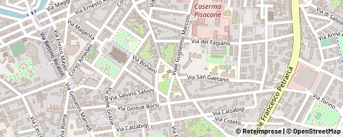 Mappa Livorno