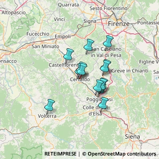 Mappa Via Nino Bixio, 50052 Certaldo FI, Italia (10.27929)