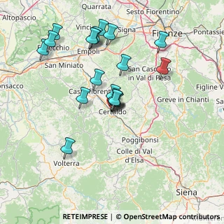 Mappa Via Dante Alighieri, 50052 Certaldo FI, Italia (15.08263)
