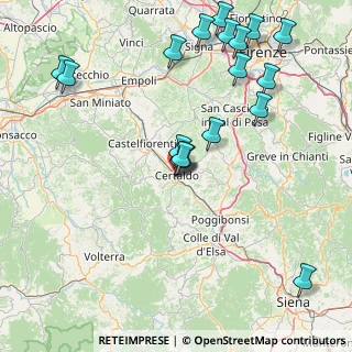 Mappa Via Dante Alighieri, 50052 Certaldo FI, Italia (19.765)