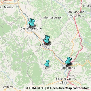 Mappa Via Nino Bixio, 50052 Certaldo FI, Italia (7.008)