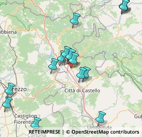 Mappa Via dei Sorbi, 06016 San Giustino PG, Italia (19.08467)