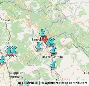 Mappa Via dei Sorbi, 06016 San Giustino PG, Italia (21.33385)