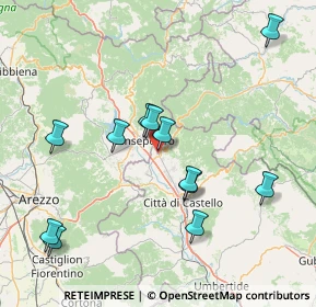 Mappa Via dei Sorbi, 06016 San Giustino PG, Italia (16.35167)