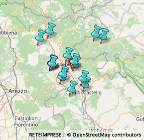 Mappa Via dei Sorbi, 06016 San Giustino PG, Italia (10.065)