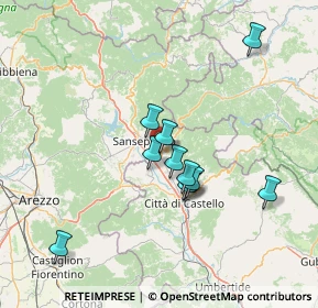 Mappa Via dei Sorbi, 06016 San Giustino PG, Italia (12.46545)