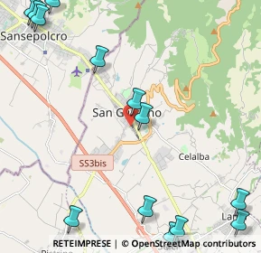 Mappa Via dei Sorbi, 06016 San Giustino PG, Italia (3.31231)