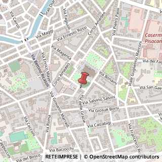 Mappa Piazza della Vittoria, 51, 57125 Livorno, Livorno (Toscana)