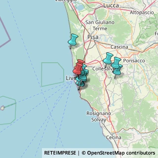 Mappa Viale Francesco Petrarca, 57125 Livorno LI, Italia (6.34308)