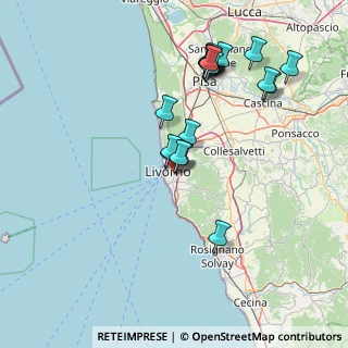 Mappa Viale Francesco Petrarca, 57125 Livorno LI, Italia (15.79632)
