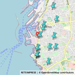 Mappa Via Primo Levi, 57126 Livorno LI, Italia (1.05071)