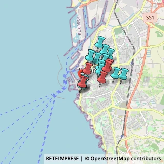 Mappa Via Primo Levi, 57126 Livorno LI, Italia (1.0765)